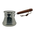 thumbnail image 1 of Tnarru Cafetière Turque en Acier Inoxydable Chocolat Chaleur Dessus de Cuisinière avec Bec Verseur Cafetière Casserole à Lait pour Café Maison Restaurant 250 ml, 1 of 8