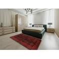 thumbnail image 4 of Ahgly Company Indoor Rectangle Traditional Red Persian Area Rugs, 4' x 6', 4 of 6