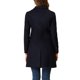 thumbnail image 3 of Abrigo de invierno para mujer INSPIRE CHIC con solapa muesca, abrigo trench de doble botonadura, talla XL, azul oscuro, 3 of 6