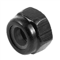 thumbnail image 5 of M2.5X0.45mm Zinc Plated Nylon Insert Hex Lock Nuts Black 100Pcs, 5 of 8