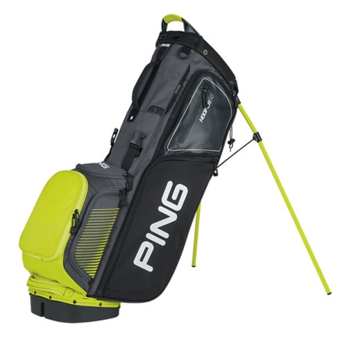 New Ping 2016 Hoofer 14 Golf Stand Bag (Gray/Black/Limelite) - Walmart.com