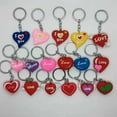 thumbnail image 5 of Amaiiu Key Chain Lovely PVC Originality Soft Colorful Keys Ring Durable Charming Fascinating Pendant Ornament Backpack Exquisite 4, 5 of 6
