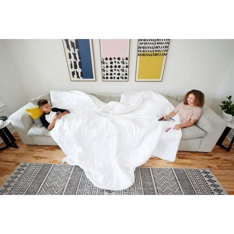 Free Shipping Downlite World s Biggest Blanket Colossal Size Down Alternative Blanket. Walmart Walmart