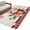 FireBrick Linen, variant on Area Rugs 2.7'x5', Christmas Carpet for Living Room Bedroom Dining Room, Winter Ice Cream Sugar Pine Needle Red Plaid Throw Kitchen Rugs Non Slip Washable Rectangle Indoor Outdoor Rugs
