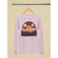 thumbnail image 2 of Record Mountains Graphic Tee Long Sleeve Women's, 2 of 4