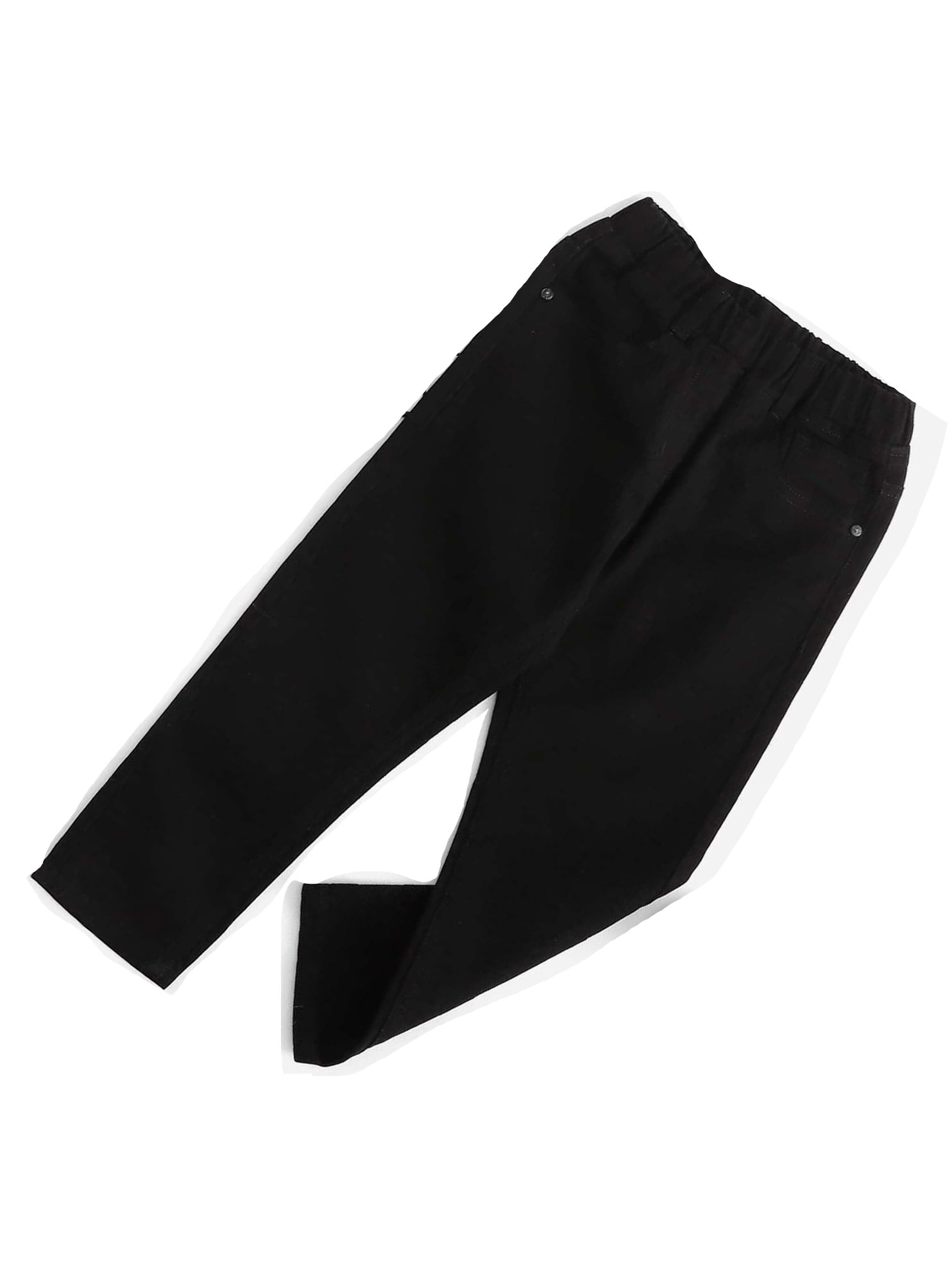 Solid Tapered/Carrot Black Toddler Boy Jeans ( Boy's)