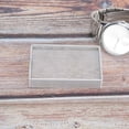 thumbnail image 3 of Bandeja de almacenamiento de piezas de reloj, marco de aluminio, malla de acero, herramienta de limpieza, organizador, placa secadora, 3 of 10