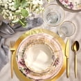 thumbnail image 4 of Placemats KesaPlan - Papel desechable redondo dorado (100 unidades, 33 cm), 4 of 7