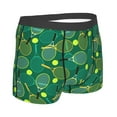 thumbnail image 3 of Fotbe Tennis Rackets and Balls Men’s Total Support Pouch Boxer Briefs, X-Temp Cooling, Moisture-Wicking Underwear, Regular, Long-leg and Trunk-Medium, 3 of 9