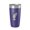Purple, variant on Lake Como Map Tumbler Travel Mug Insulated Laser Engraved Coffee Cup Florida 20 oz Purple