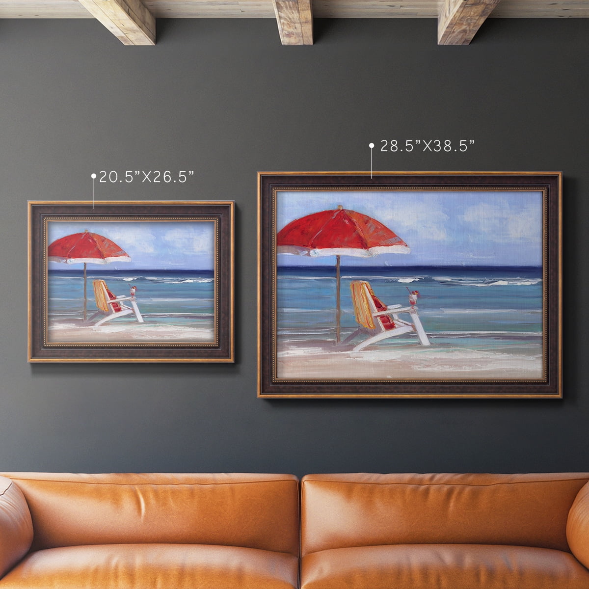 Tidal Watching Premium Framed Canvas- Ready to Hang