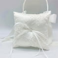 thumbnail image 4 of Sinyiin Lace Embroidered Rings Pillow Sturdy Fabric Wedding Accessory, 4 of 8