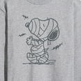 thumbnail image 3 of Peanuts - Snoopy Mummy And Bats - Men's Long Sleeve T-Shirt, 3 of 6