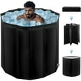 RICHYOUNG Upgraded Foldable Bathtub for Adult, Portable Hot Ice Bath
