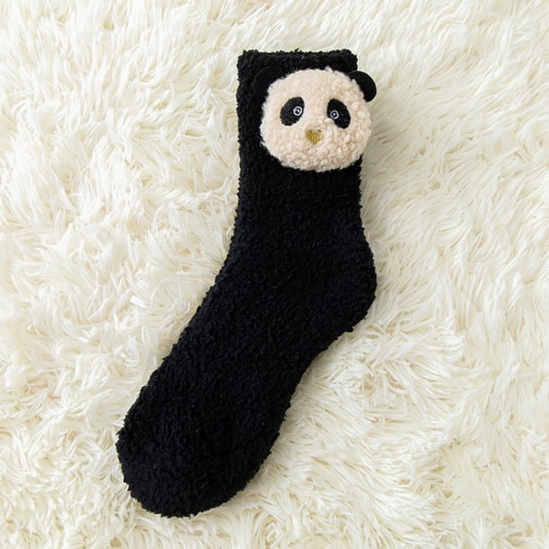 Calcetines de invierno para mujer, calcetines de tubo medio con forro polar para mayor calidez y protección contra el frío, calcetines de forro polar, calcetines de algodón para mujer