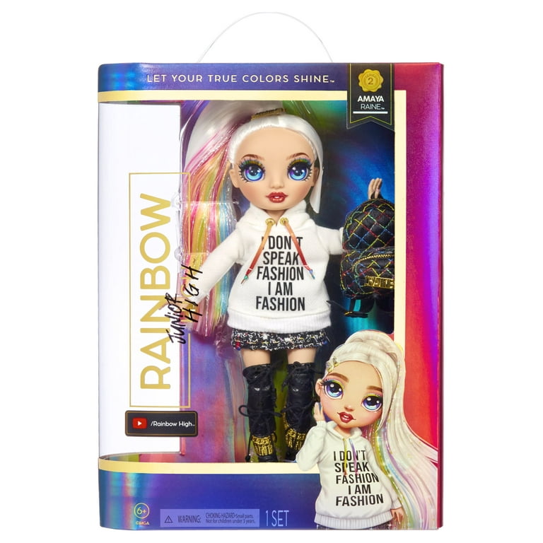 Rainbow High Fashion Doll- Amaya Raine, 9-inch, with Accessories 