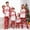 D-Red, variant on Family Christmas Matching Pajamas Set Merry Xmas Jammies Suits Parent-Child Clothing Long Sleeve Crewneck Blouses and Plaid Pjs Long Pants Home Sleepwear