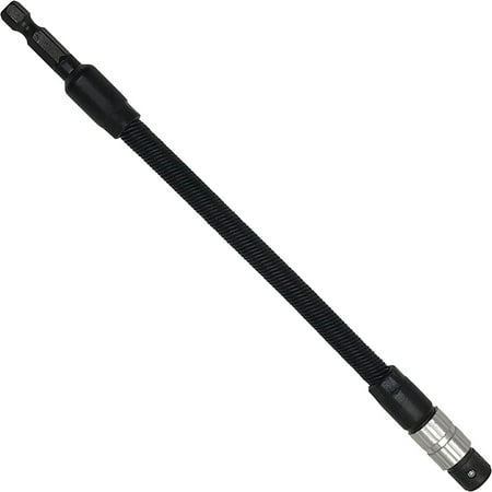 

Flexible Drill Bit Extension -7.5 Inch Flexible Screwdriver Bendable Flex Bit for Hard to Reach Spaces Bit Extension Bar