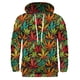 thumbnail image 4 of Sudadera con capucha con estampado de pato amarillo para hombre y mujer, ropa con estampado de hojas en 3D, estilo Harajuku, Y2k, 2024, 4 of 4