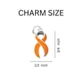 thumbnail image 2 of Large Orange Ribbon Necklaces, 2 of 4
