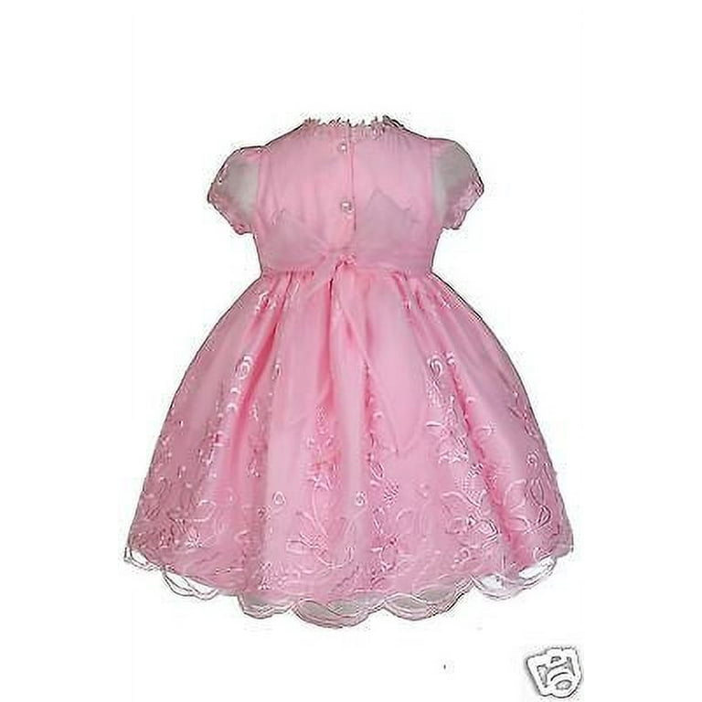 strapless open back dress Joli Christening Gown at Baby Beau & Belle main image 0