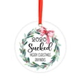 thumbnail image 2 of Vikakiooze 2022 Personalize Shaped Embellishments Hanging Ornaments for Christmas Decoration, 2 of 3