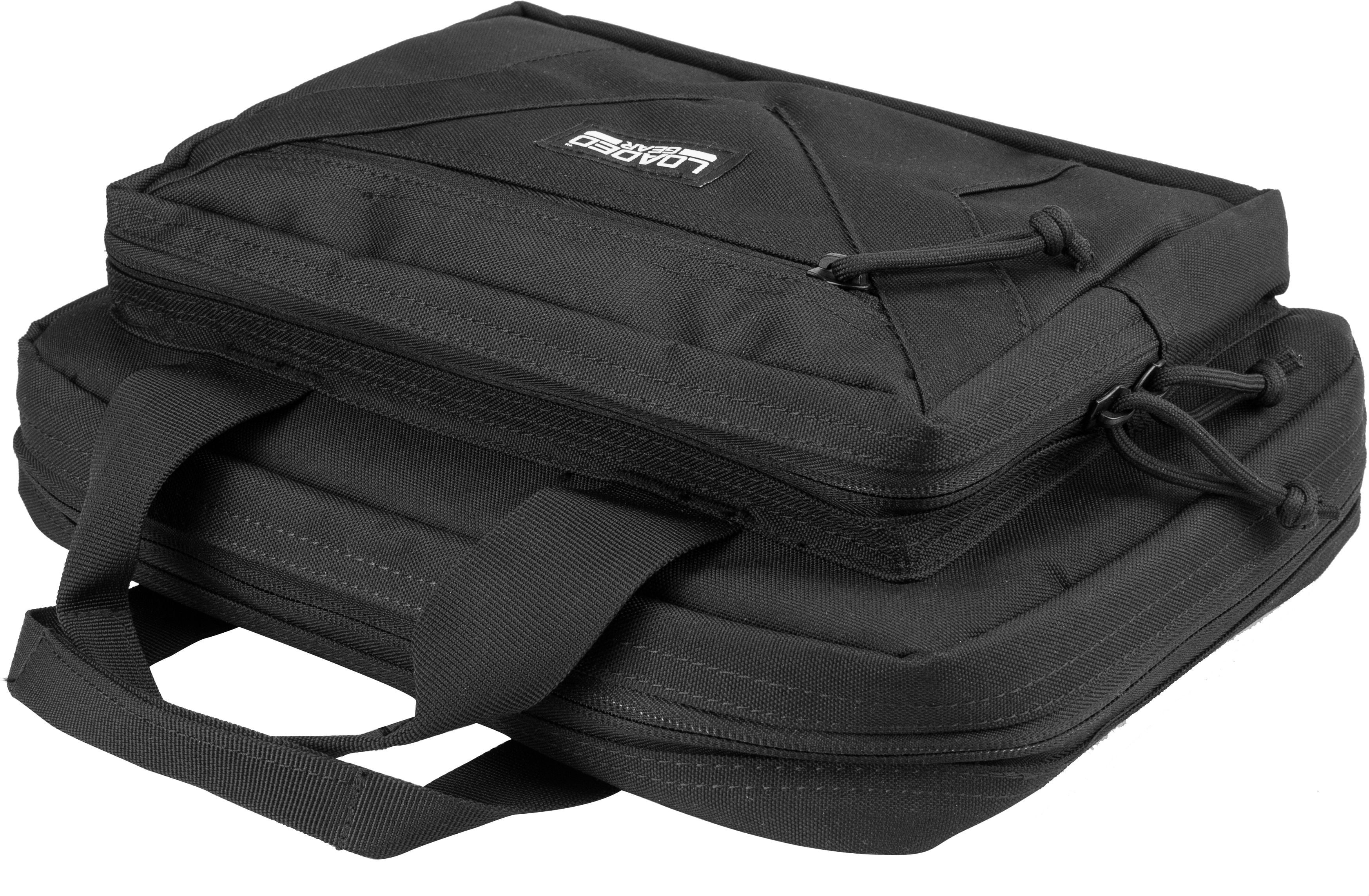 Loaded Gear RX-800 12" Dual Tactical Pistol Bag (Black)