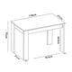 thumbnail image 4 of Mesa de Comedor Juno 2 Blanco Kessa Muebles, 4 of 5