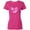 Hot Pink, variant on Inktastic Breast Cancer Awareness Pink Ribbon Around Heart Women's T-Shirt