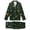 Dark Green, variant on mgoYE Halloween Family Matching Pajamas Set Button Cute Printed Sleepwear