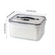 thumbnail image 3 of Outdoor Portable Picnic Box Picnic Double Layer Drains Basket Vegetable Washing Basket Storage Refrigerator Fresh Keeping Box, 3 of 7