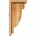 thumbnail image 3 of 8"W x 8"D x 16"H Alpine Rough Sawn Corbel w/Backplate, Western Red Cedar, 3 of 9