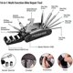 thumbnail image 2 of 26-27 Bike Repair Tool Kit 16 in 1 Cycling Multifunctional Bicycle Fix Set with Storage Bag Includes 2 Tire Levers, 6 Patches, Metal Rasp and Extra Al, 2 of 5
