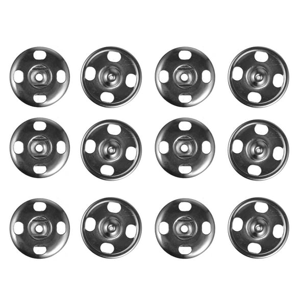50 Pair Metal Clothes Snap Fastener Premium Snap Fastener Durable Snap Fastener