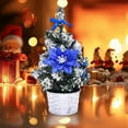 thumbnail image 4 of Mini Festive Tree for Desktop Display and Holiday Party Decorations, 4 of 6