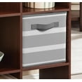 thumbnail image 3 of Closetmaid Fabric Drawer - Gray Stripe, 3 of 3