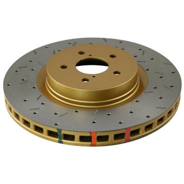 DBA 05-08 Legacy GT Front Drilled & Slotted Street Series Rotor main image 0