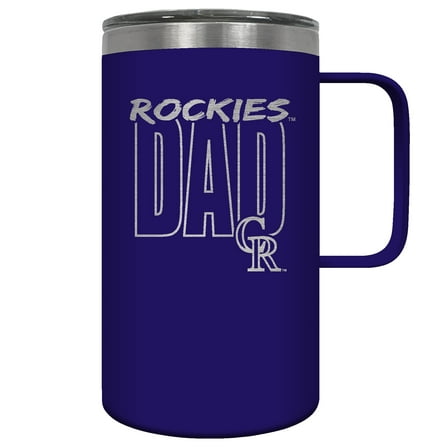 Colorado Rockies Dad 18oz. Hustle Travel Mug