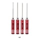 thumbnail image 2 of Juego de destornilladores hexagonales Kenally 4 unids/set Acero rojo Type3 NO3, 2 of 6
