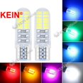 thumbnail image 2 of KEIN Silicona 24SMD T10 Led Luz De Estacionamiento 168 194 501 W5w T10 3014 Interior Del Coche W5w Shell Auto Lateral De La Cuña Lámpara Bombilla 12V 6000k Cúpula De Lectura Blanca Roja, 2 of 4