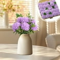 thumbnail image 1 of Ramo de hortensias artificiales, 25 piezas, decoración de boda, regalo de San Valentín, flores artificiales, duraderas, fáciles de montar, centro de mesa, decoración del hogar, suministros, 1 of 6