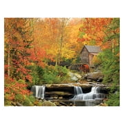 White Mountain Puzzles Old Grist Mill - 1000 Piece Jigsaw Puzzle