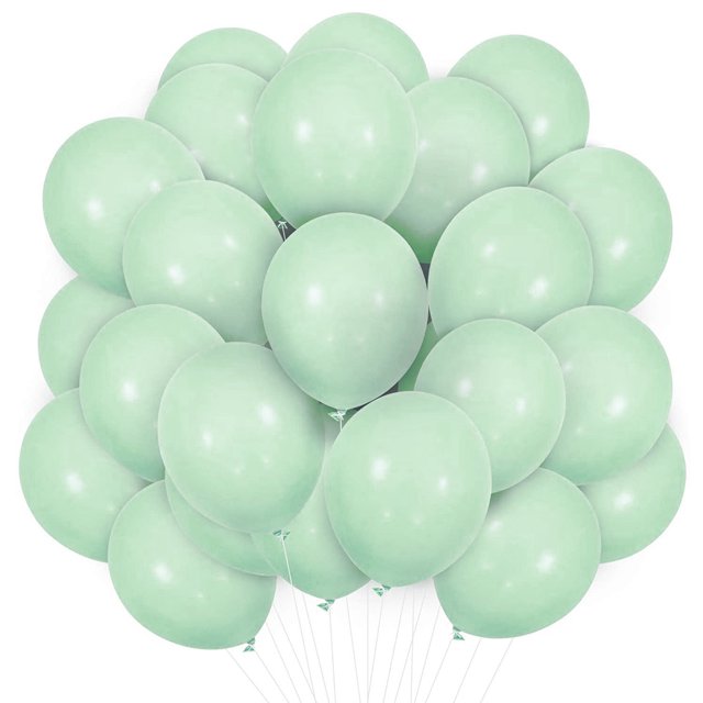 Bienvenido Globos Verdes Paquete de 100 Globos de Helio Duraderos de Látex de 10 Pulgadas Globos Verdes Premium para Cumpleaños Boda Decoración de Baby Shower Navidad Salvaje Safari Animal Selva