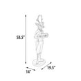 thumbnail image 2 of AFD Deer Welcome Sign Statue, 2 of 5