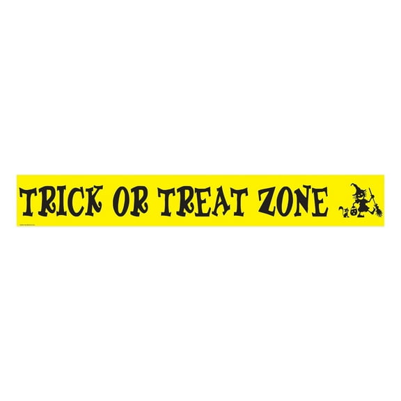 12 Pack Beistle Halloween Trick Or Treat Zone Party Tape 20 ft Roll