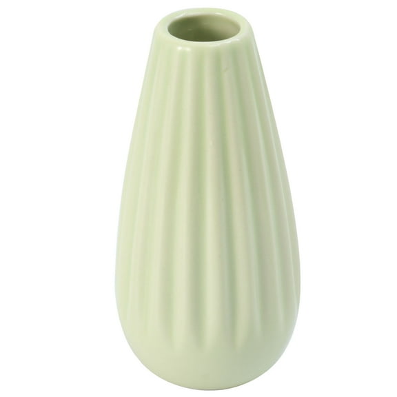 Masteelf Ceramic Vase Decor Cute Vases for Flowers Table Dining Green