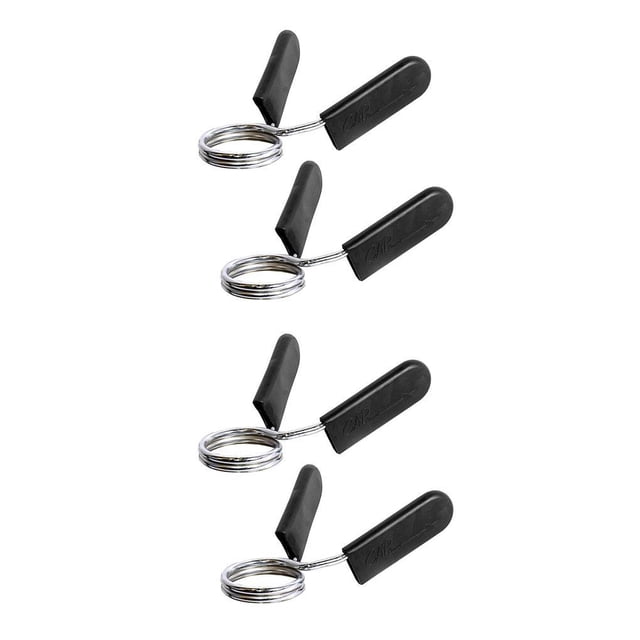 Naiovety 2 uds., Abrazaderas de resorte para barra, entrenamiento, levantamiento de pesas, fitness, liberación rápida, barra de pesas, cierres, clips, Type1 NO1 Naiovety CBP005384