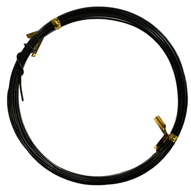 Craft Wires DIY Handicrafts Braided Thread Good Flexibility Durable Ornament String with Good Shiny Jewelry Lines Exquisite Design for Sculpturing Black