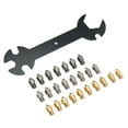 thumbnail image 2 of Extruder Nozzles, 1.75mm Input MK8 3D Printer Extruder Nozzle  For Replacement, 2 of 8