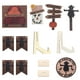 thumbnail image 2 of Fiudx Juego de Bandejas Escalonadas para Pascua, Decoración Primaveral de Madera, Mini Letreros de Madera, Accesorios Festivos para Chimenea o Cafetería, Adorno para El Hogar, Regalo de Pascua (1 Jue, 2 of 5